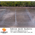 China supplier ASTM A-239 standard river used hot dip galvanized woven hexagonal wire netting baskets stone cages gabion boxes